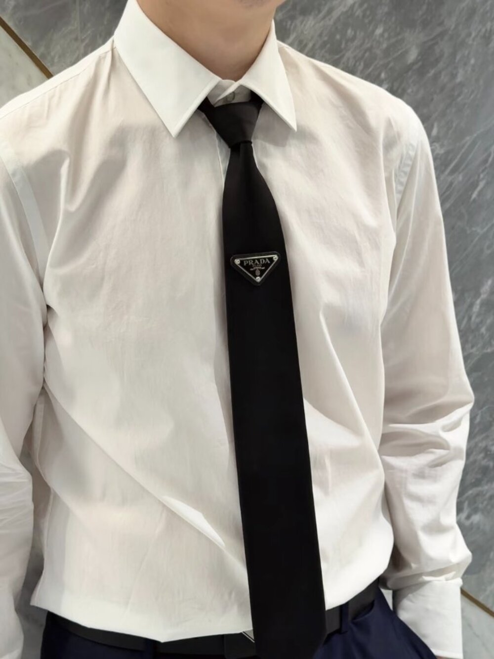 Brand New Prada Classic Black Tie, Delivery gift box 🎁💓 - Picture 2 of 7